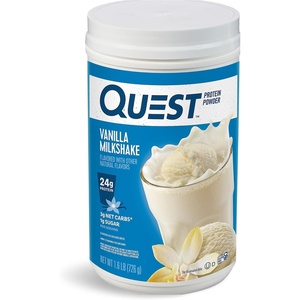 image:imageQuest Nutrition Peanut Butter Protein Powder 23g Protein 1g Sugar Low Carb Gluten Free 3 Pound 43 ServingsVanilla Milkshake