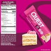 image:imageQuest Nutrition Pumpkin Pie Protein Bar 20g Protein 12 Count  11g Fiber 4g Net Carbs 1g Sugar Gluten Free High Quality Protein Soft and Chewy Individually Wrapped 212oz BarsBirthday Cake