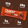 image:imageQuest Nutrition Pumpkin Pie Protein Bar 20g Protein 12 Count  11g Fiber 4g Net Carbs 1g Sugar Gluten Free High Quality Protein Soft and Chewy Individually Wrapped 212oz BarsChocolate Caramel Pecan