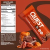 image:imageQuest Nutrition Pumpkin Pie Protein Bar 20g Protein 12 Count  11g Fiber 4g Net Carbs 1g Sugar Gluten Free High Quality Protein Soft and Chewy Individually Wrapped 212oz BarsChocolate Caramel Pecan