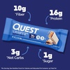 image:imageQuest Nutrition Pumpkin Pie Protein Bar 20g Protein 12 Count  11g Fiber 4g Net Carbs 1g Sugar Gluten Free High Quality Protein Soft and Chewy Individually Wrapped 212oz BarsBlueberry Cobbler