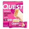 image:imageQuest Nutrition Pumpkin Pie Protein Bar 20g Protein 12 Count  11g Fiber 4g Net Carbs 1g Sugar Gluten Free High Quality Protein Soft and Chewy Individually Wrapped 212oz BarsBirthday Cake