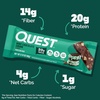 image:imageQuest Nutrition Dipped Cookies amp Cream Protein Bars 4 CountMint Chocolate Chunk
